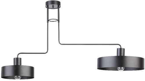 Vasco 2 czarny 31551 lampa sufitowa czarna Sigma