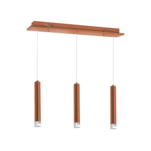 LAMPA WISZĄCA COPPER 3X5W LED ML985  MILAGRO