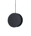 WHEEL black I  9033  lampa wiszaca czarna  NOWODVORSKI