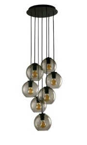 VETRO VII  9131  lampa wisząca czarna  NOWODVORSKI