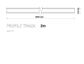 PROFILE TRACK WHITE 2m  9451  szynoprzewód biały  NOWODVORSKI