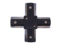 PROFILE X-CONNECTOR black  9188  łącznik X do szynoprzewodów czarny  NOWODVORSKI