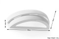 Helios  SL.0002  kinkiet ceramiczny  Sollux lighting