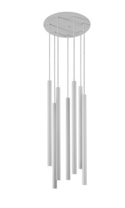 LASER white VII  8918  lampa wisząca biała  NOWODVORSKI