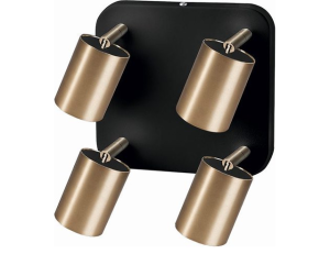 EYE SPOT brass IV  8820  oprawa sufitowa regulowana czarno-złota  NOWODVORSKI