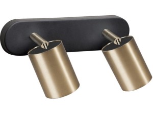 EYE SPOT brass II  8817  oprawa sufitowa regulowana czarno-złota  NOWODVORSKI