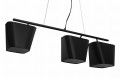 Lampa wisząca na 3 żarówki z abażurami Karo K3L