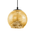 ALBARACCIN  98523  lampa wisząca czarny/złoty  EGLO