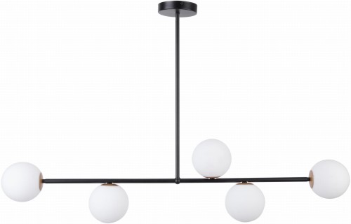 Gama 5 33186 lampa wisząca czarna Sigma