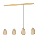 ALOBRASE  98649  lampa wisząca szczotkowany mosiądz  EGLO