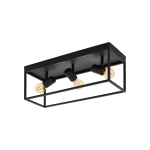 SILENTINA  98333  lampa sufitowa czarna  EGLO