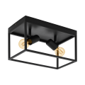 SILENTINA 98332  lampa sufitowa czarna  EGLO