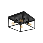 Silentina  98334  lampa sufitowa czarna  Eglo
