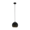 CAMASTRA  98071 lampa wisząca czarno-złota  EGLO