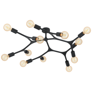 BOCADELLA 1  1  98319  lampa sufitowa czarna  EGLO