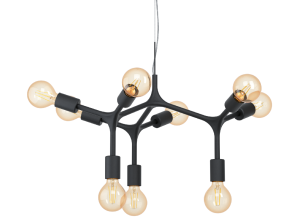 BOCADELLA  98346  lampa wisząca czarna  EGLO