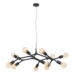 BOCADELLA 1  98347  lampa wisząca czarna  EGLO