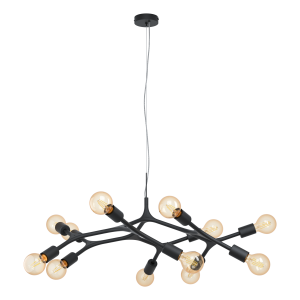 BOCADELLA 1  98347  lampa wisząca czarna  EGLO