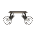 SAMBATELLO  98135  lampa sufitowa drewno/stal  EGLO