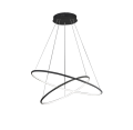 ORION black  ML508  lampa wisząca led 3000K czarna  MILAGRO