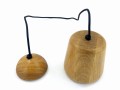 Lampa wisząca drewniana 1XGU10  dębowa  IGLOO  HAND MADE