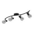 Lampa sufitowa regulowana czarna  Pollica  98626 Eglo