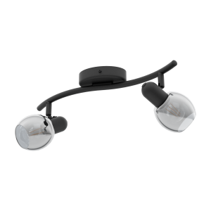 Lampa sufitowa regulowana czarna  Pollica 98625 Eglo