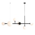 Lampa wisząca na 6 żarówek Dione czarna  1092K1 Aldex