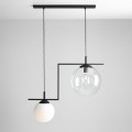 Zac 2 black lampa wisząca 1038H1 Aldex