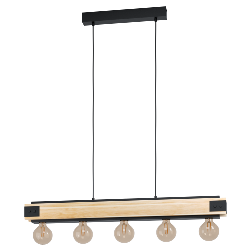 Lampa LAYHAM  lampa wisząca 5XE27 43468 EGLO