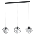 Lampa wisząca listwa na 3 żarówki metalowa  Straiton 43361