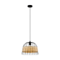 Lampa wisząca z rattanem ANWICK 43311 EGLO