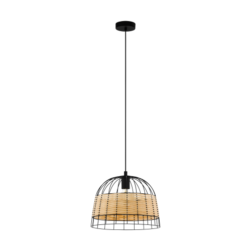 Lampa ANWICK lampa wisząca z rattanem 43311 EGLO