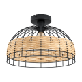 Plafon natynkowy lampa sufitowa  rattan ANWICK 43398 EGLO