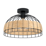 Plafon natynkowy lampa sufitowa  rattan ANWICK 43398 EGLO