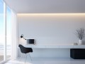 Kinkiet biały 60 cm ruchomy led elestyczny Senise LP-2021/1W WH