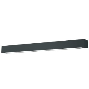 Kinkiet czarny XL łazienkowy Ibros  4000K IP44 GS-LWA-18W BK