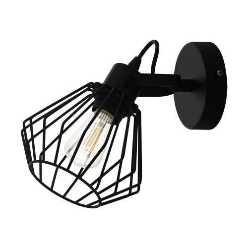 Lampa ścienna TABILLANO lampa natynkowa spot czarny 98762 EGLO