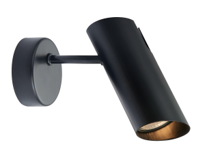 Futuro 1 kinkiet czarny  LP-17001/1W BK Light Prestige