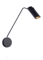 Futuro 1 kinkiet czarny z wysięgnikiem LP-17001/1WL BK
