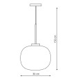 Lampa wisząca Jukon  LP-052/1P    Light Prestige