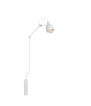 Aida  łamany mniejszy biały (biały środek klosza, średnica 14 cm) 814C kinkiet Aldex