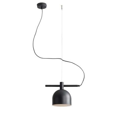 Beryl black 976G1 lampa wisząca 1 pł. Aldex