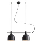 Beryl black 976H1 lampa wisząca 2 pł. Aldex