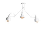 Aida white plafon lampa sufitowa 3 pł. 814PL_E Aldex