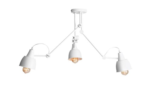 Plafon lampa sufitowa  3-PŁ AIDA WHITE 814PL_E ALDEX