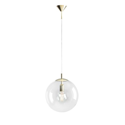 Żyrandol lampa wisząca  1-PŁOMIENNY GLOBUS GOLD 562G10 ALDEX