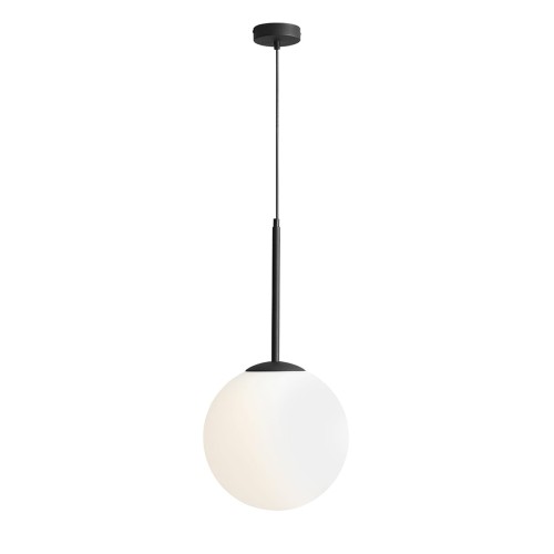 Lampa na 1 klosz 30 cm wisząca czarna Bosso  1087G1  Aldex 
 Artera