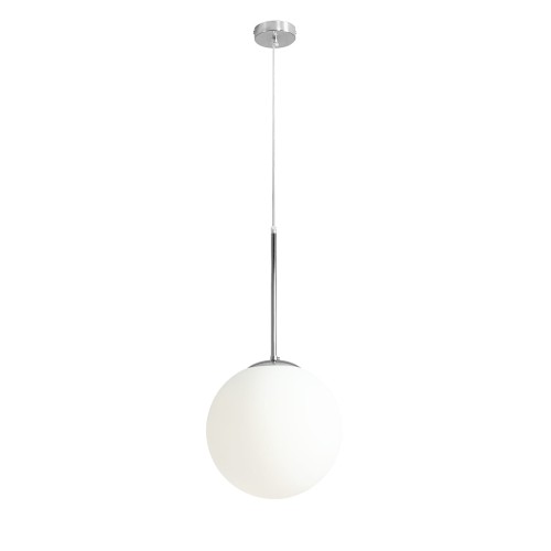 Lampa wisząca  chrom Bosso 30cm  1087G4   Aldex