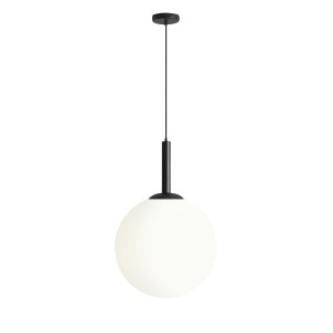 Bosso  czarna  lampa wisząca na 3 żarówki  ø 40cm 1087XXL1  Aldex
